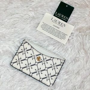 Ralph Lauren Slim Card Case NWT ⚜️💫
